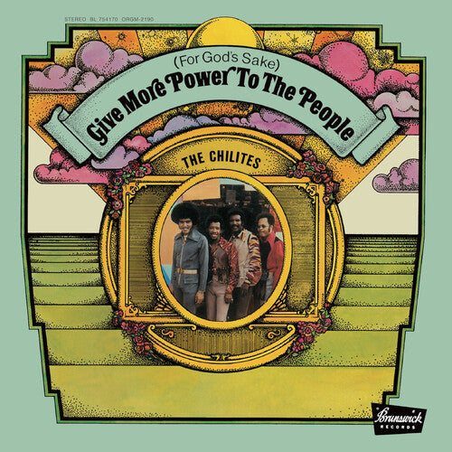 The Chi-Lites For God's Sake Give More Power To The People - Record Album - Vinyl LP