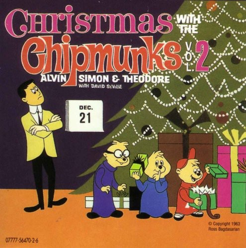 The Chipmunks Christmas with the Chipmunks 2 - CD Album