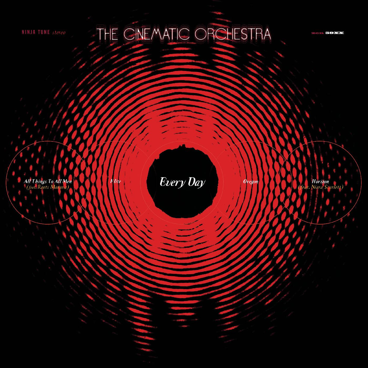 The Cinematic Orchestra Every Day (20th Anniversary Edition) (TRANSLUCENT RED VINYL)