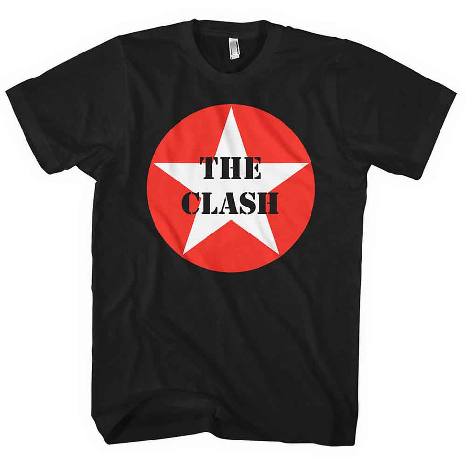 The Clash Star Badge Black