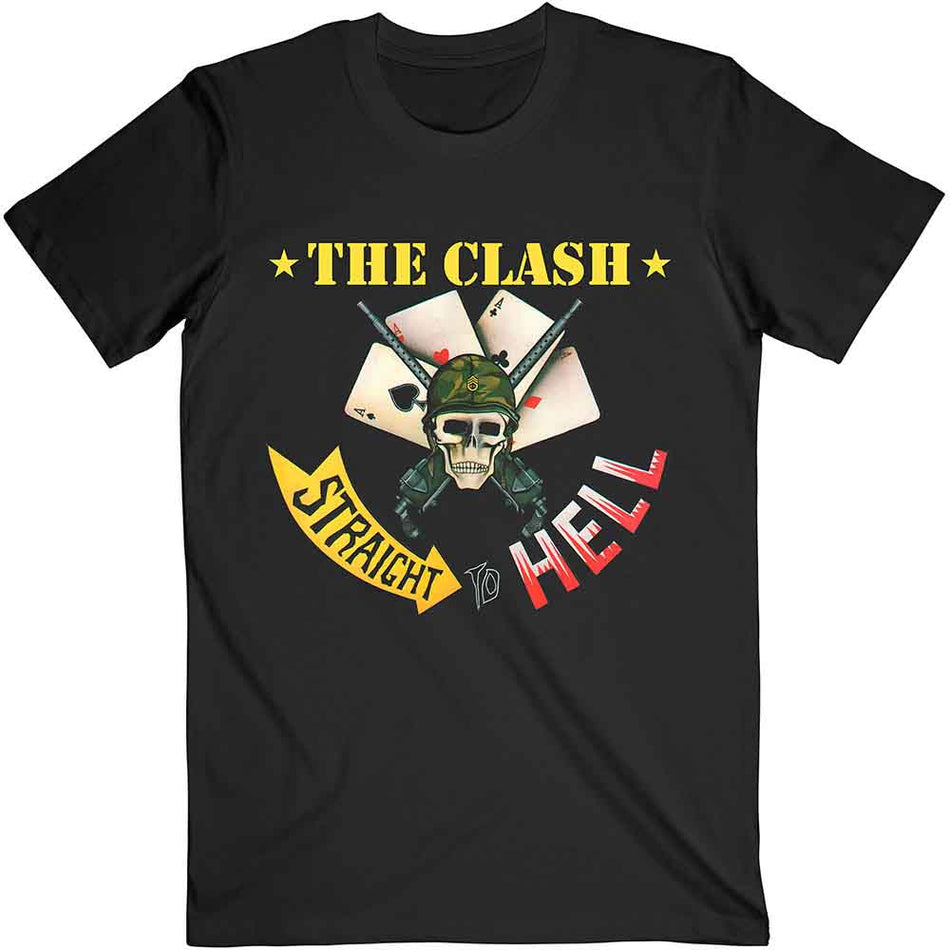 The Clash Straight To Hell Single Black