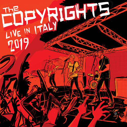 The Copyrights Live In Italy 2019 - Record Album - Vinyl LP