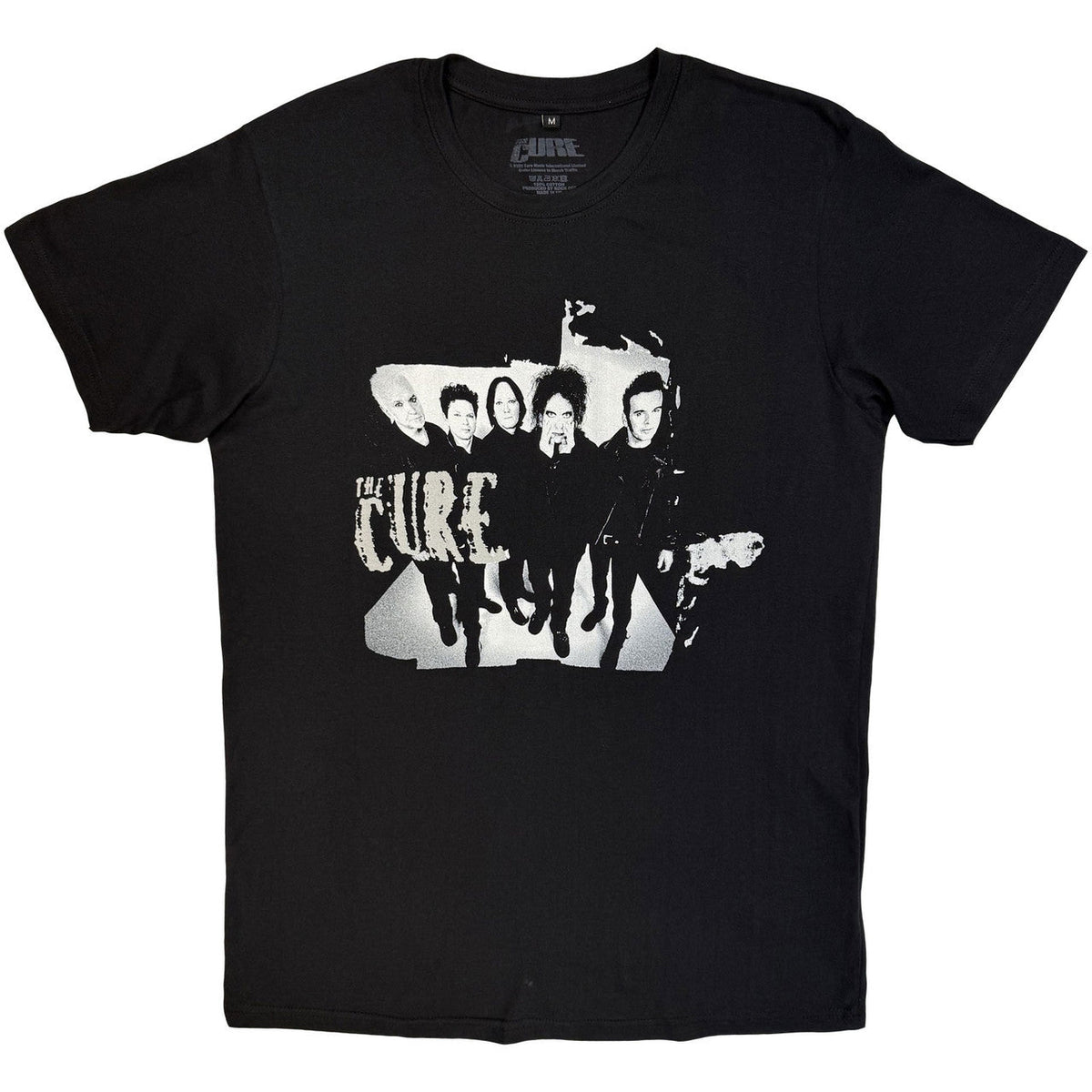 The Cure 40 Years Band Photo Unisex Premium T-Shirt (Black)