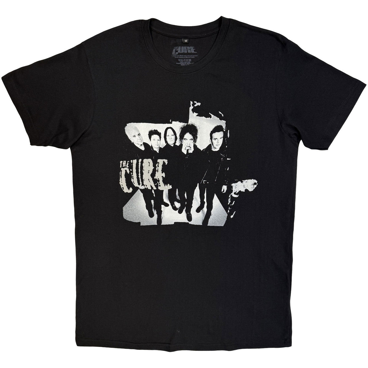 The Cure 40 Years Band Photo Unisex Premium T-Shirt (Black)