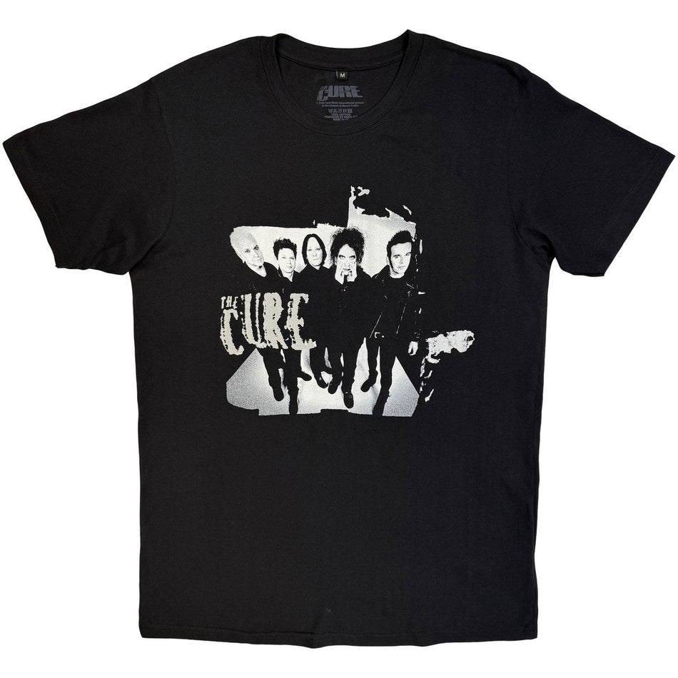 The Cure 40 Years Band Photo Unisex Premium T-Shirt (Black)