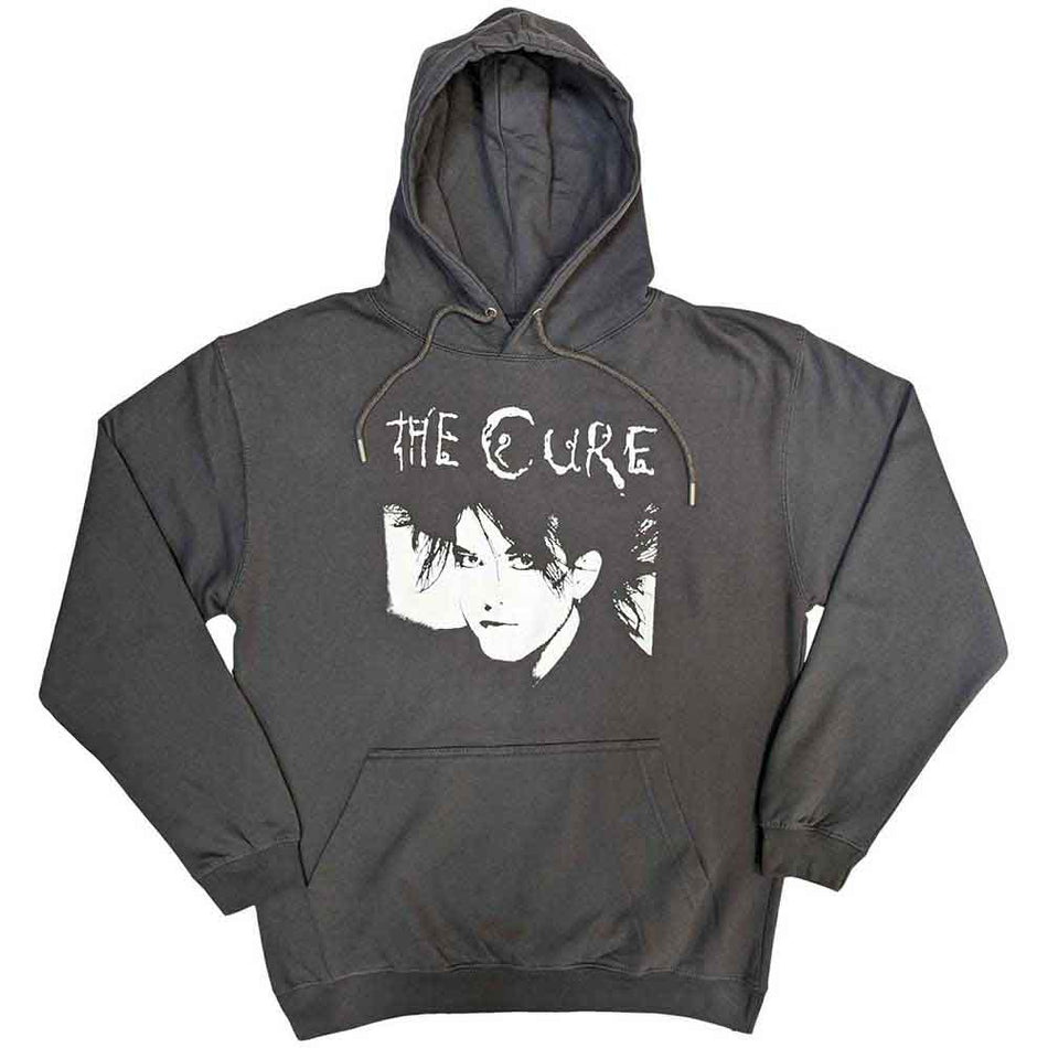 The Cure Robert Illustration Grey