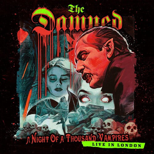 The Damned A NIGHT OF A THOUSAND VAMPIRES - Double Record Album - Vinyl LP