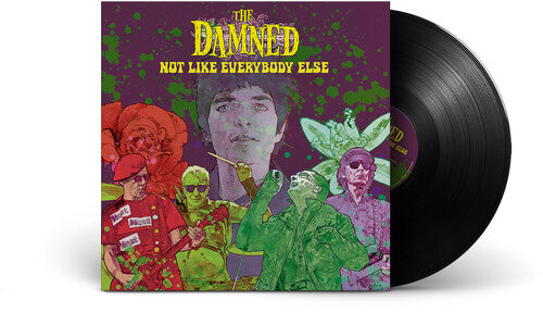 The Damned Not Like Everybody Else - Record Album - Vinyl LP