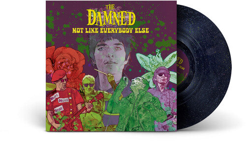The Damned Not Like Everybody Else - Record Album - Vinyl LP