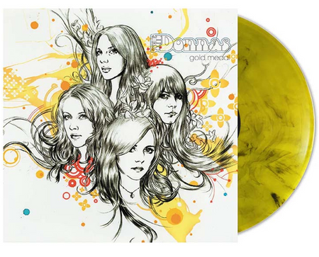 The Donnas Gold Medal (Limited Edition, Gold Smoke Colored Vinyl, Gold, Poster)