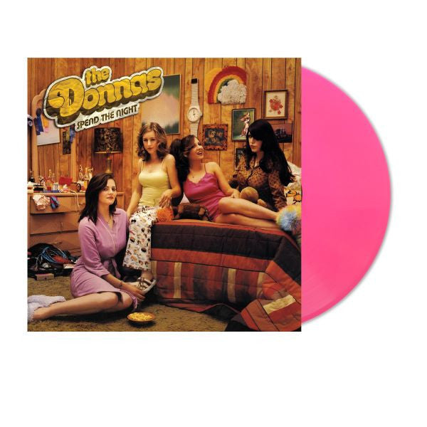 The Donnas Spend The Night (Hot Pink Vinyl, Includes 2-Page Insert with Lyrics)
