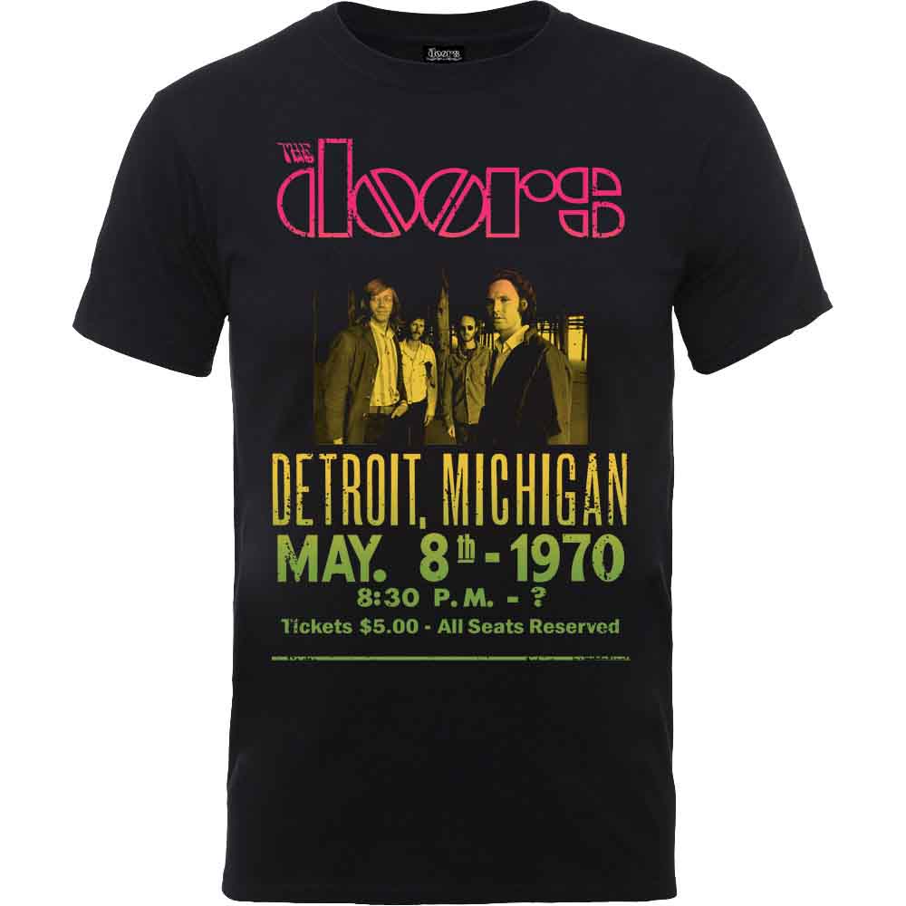 The Doors Gradient Show Poster Black