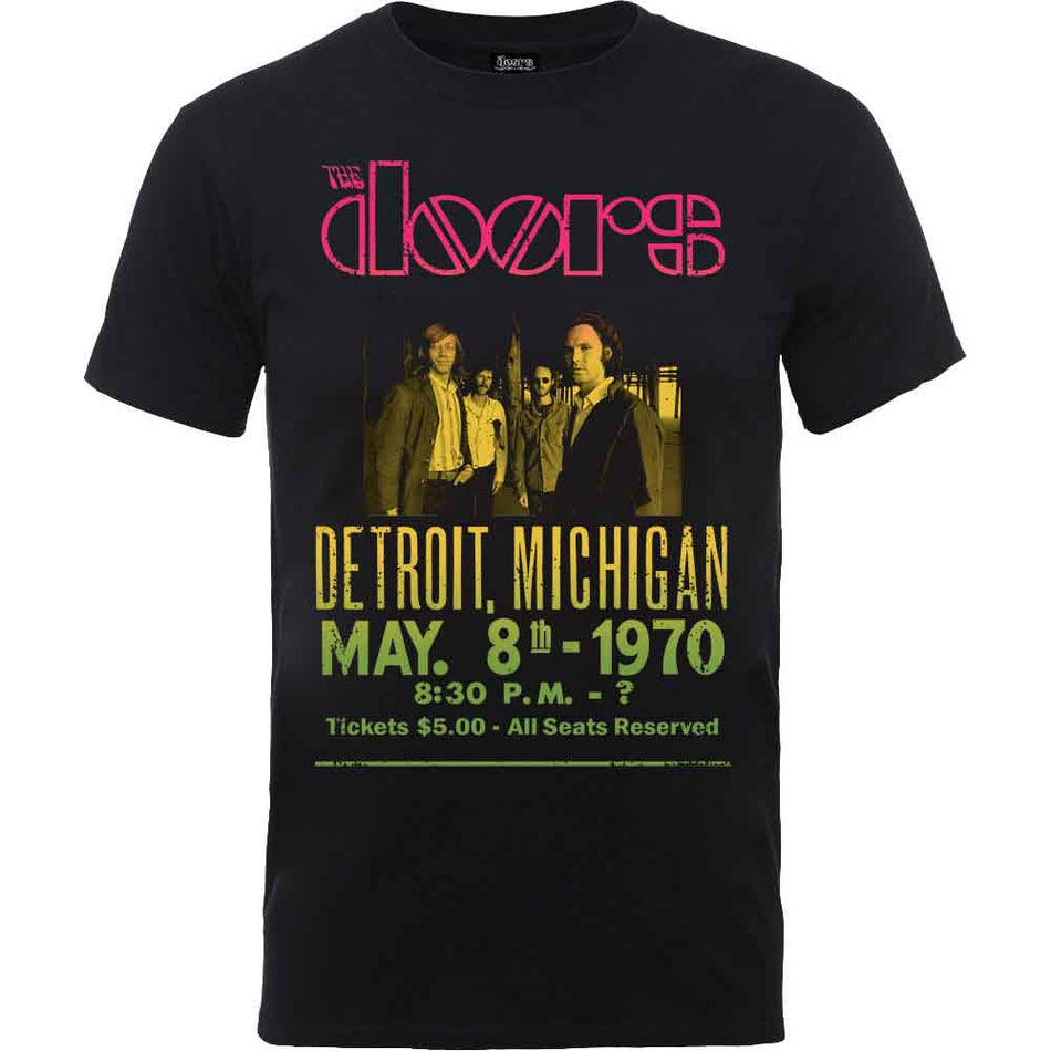 The Doors Gradient Show Poster Black
