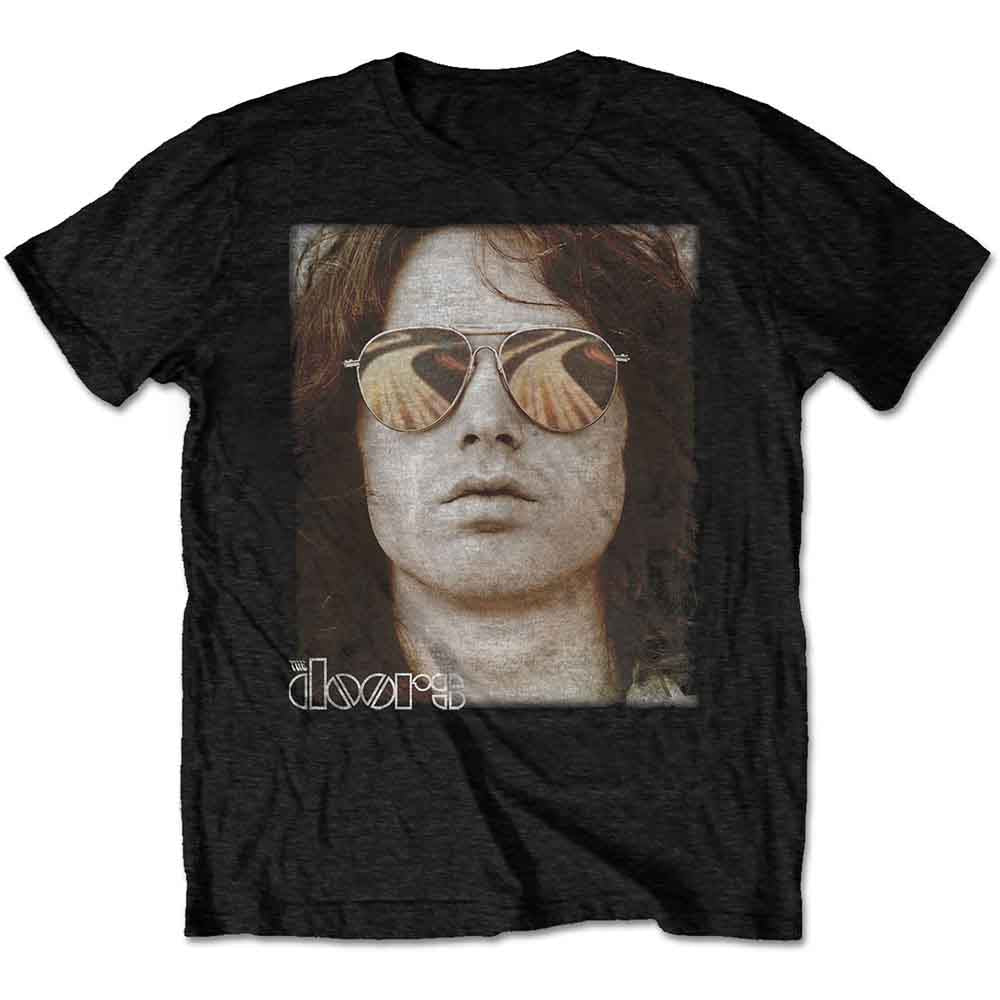 The Doors Jim Face Black