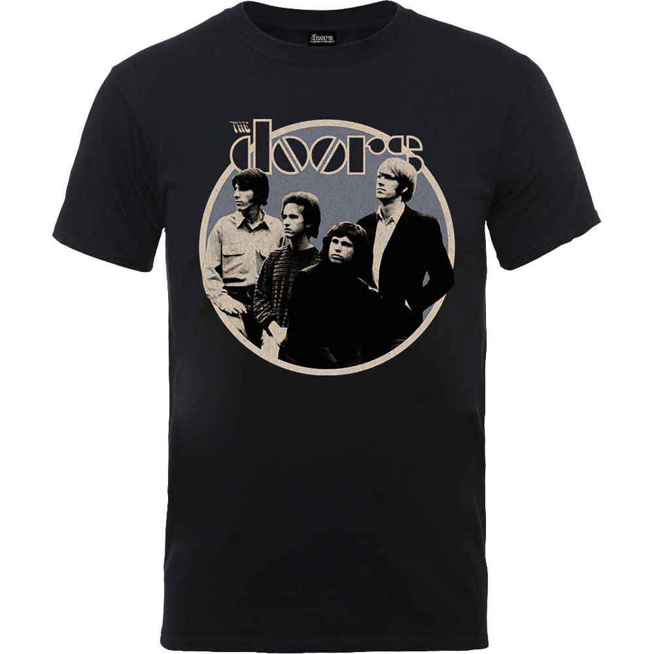 The Doors Retro Circle Black