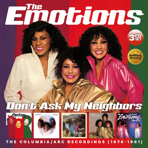 The Emotions Don't Ask My Neighbors: The Columbia / Arc Recordings 1976-1981 - 3-Disc CD Album