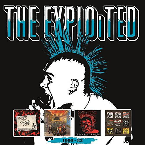 The Exploited 1980-83 - 4-Disc CD Album