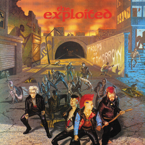 The Exploited Troops Of Tomorrow - Record Album - Vinyl LP