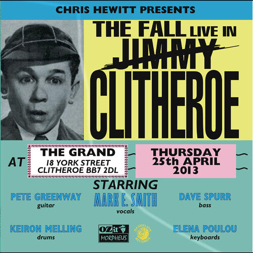 The Fall Live In Clitheroe 2013 - Record Album - Vinyl LP