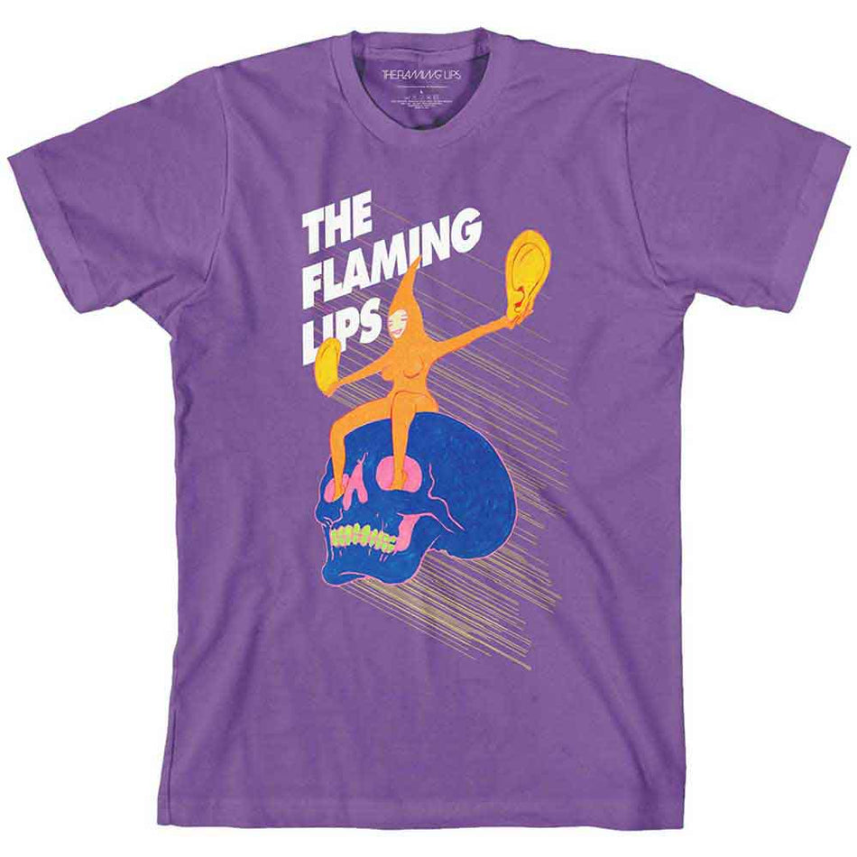 The Flaming Lips Skull Rider Purple