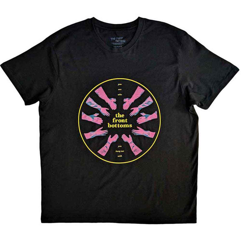The Front Bottoms Circle Hands Black