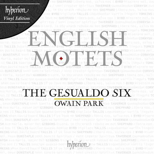 The Gesualdo Six English Motets - Record Album - Vinyl LP