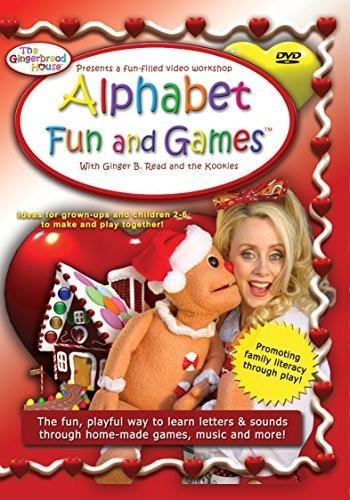 The Gingerbread House Alphabet Fun and Game - DVD