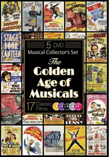 The Golden Age of Musicals (17 Classic Films) - 5-Disc DVD Set