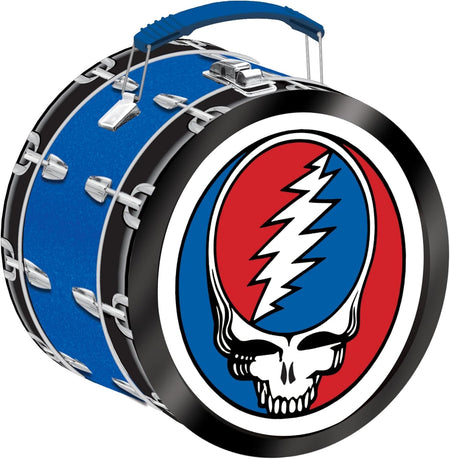 The Grateful Dead Grateful Dead Drum Shaped Tin Tote Lunch Box [Import]