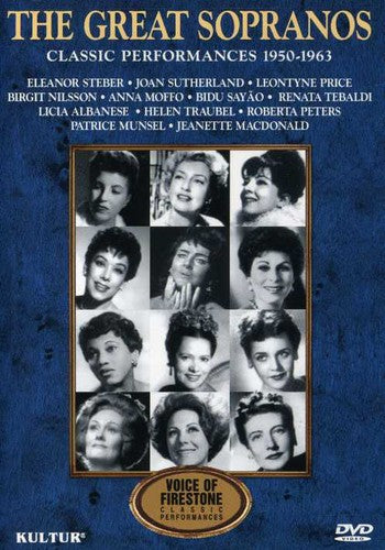 The Great Sopranos: Classic Performances 1950-1963 - DVD