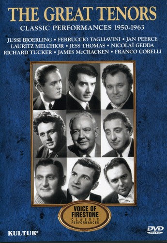 The Great Tenors: Classic Performances 1950-1963 - DVD