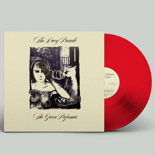 The Green Pajamas Lucy Parade - Red - Record Album - Vinyl LP