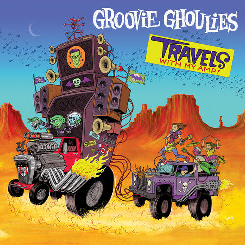The Groovie Ghoulies Travels With My Amp - Record Album - Vinyl LP