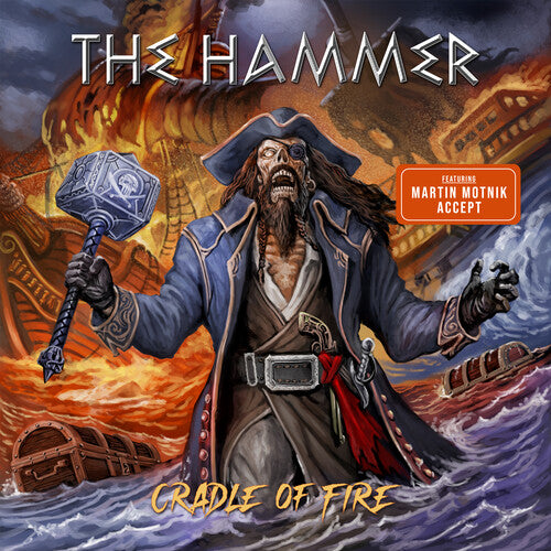 The Hammer Cradle Of Fire - Blue - Record Album - Vinyl LP