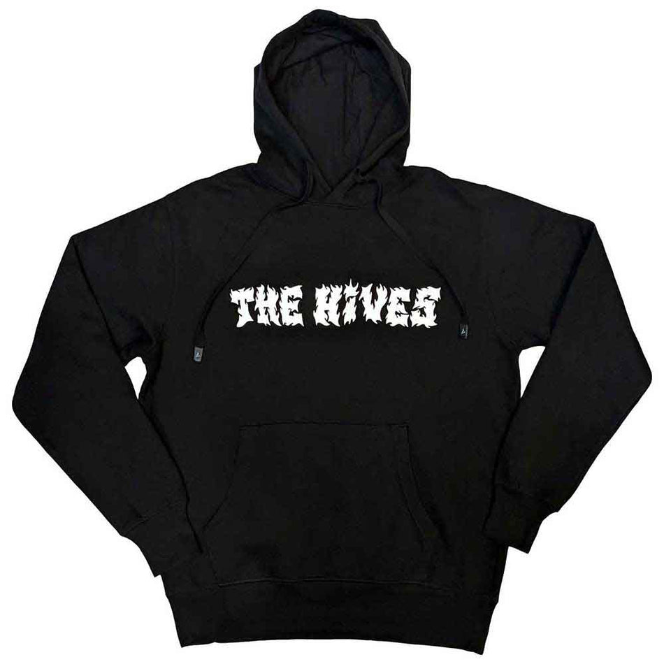 The Hives Flames Logo Black