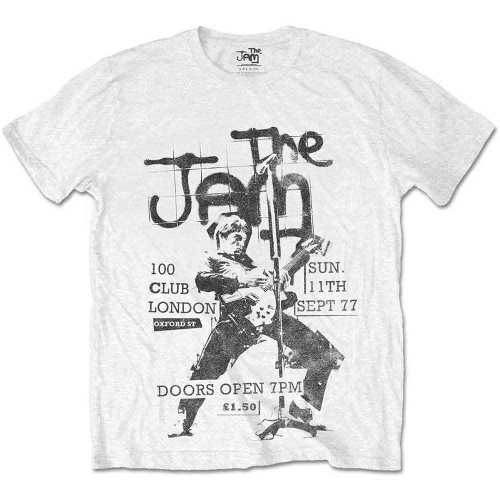 The Jam 100 Club 77 White