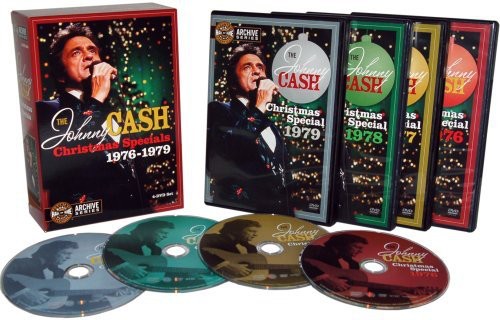 The Johnny Cash Christmas Specials: 1976-1979 - 4-Disc DVD Set
