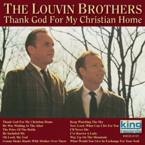 The Louvin Brothers Thank God for My Christian Home - CD Album