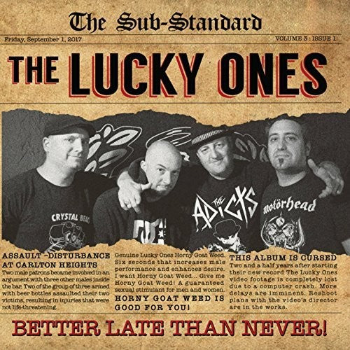 The Lucky Ones Better Late Than Never - Record Album - Vinyl LP