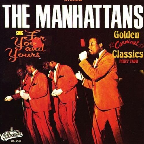 The Manhattans Sing For You Or Yours - Record Album - Vinyl LP
