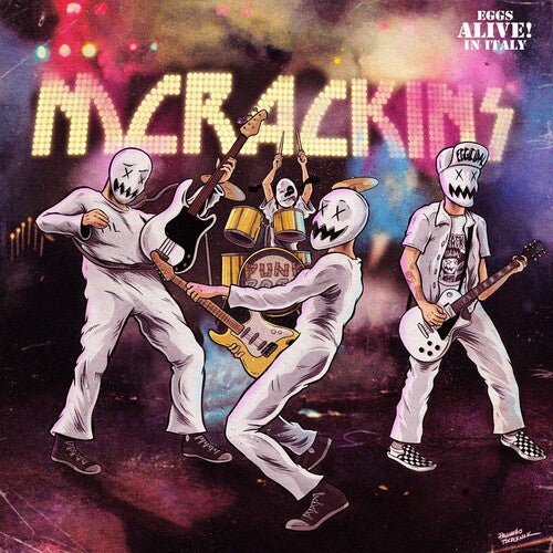 The McRackins Eggs ALIVE In Italy - Record Album - Vinyl LP
