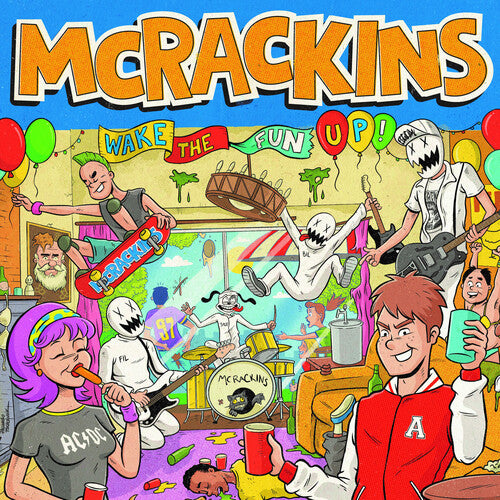 The McRackins Wake The Fun Up! - Record Album - Vinyl LP