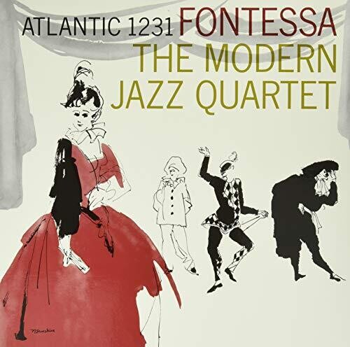 THE MODERN JAZZ QUARTET Fontessa - Record Album - Vinyl LP