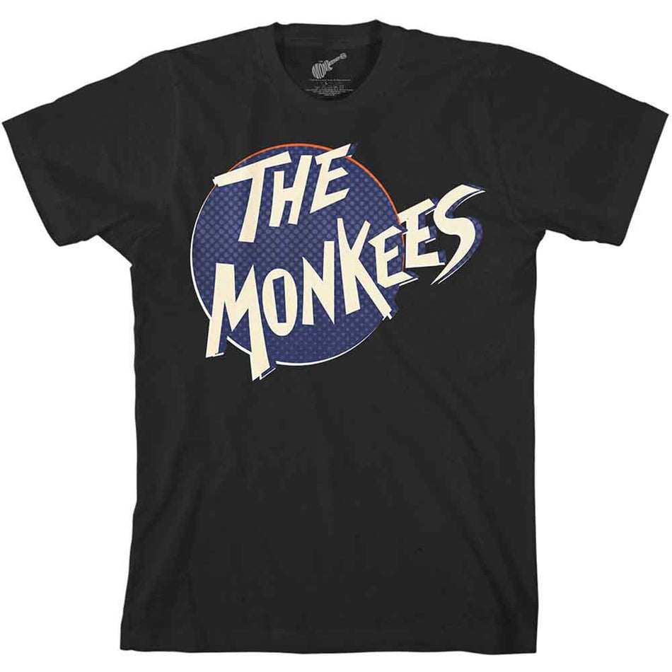 The Monkees Retro Dot Logo Black