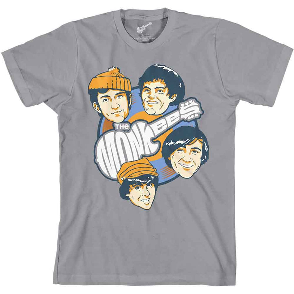 The Monkees Vinyl Heads Grey