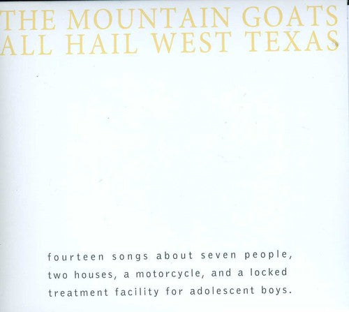 The Mountain Goats All Hail West Texas - CD Album