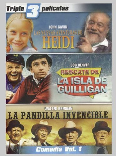 The New Adventures of Heidi / Rescue From Gilligan s Island / The Over-the Hill Gang - DVD