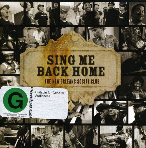 The New Orleans Social Club Sing Me Back Home - CD Album
