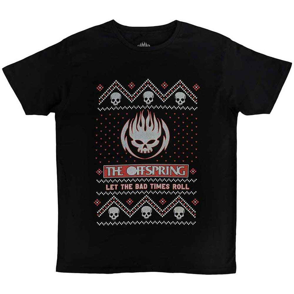 The Offspring Christmas Bad Times Black