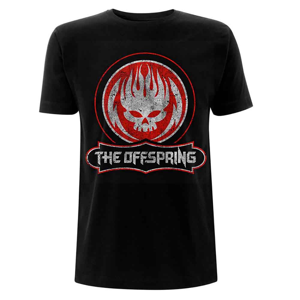 The Offspring Distressed Skull Black